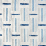 blue and light blue patterned fabric