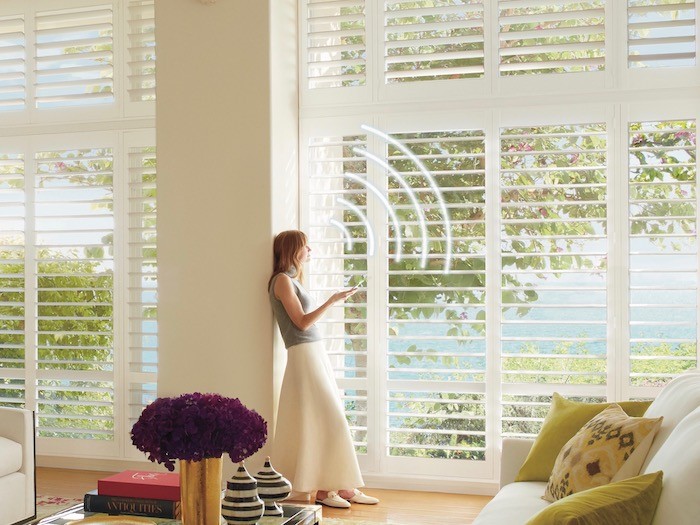 palm beach shutters with powerview