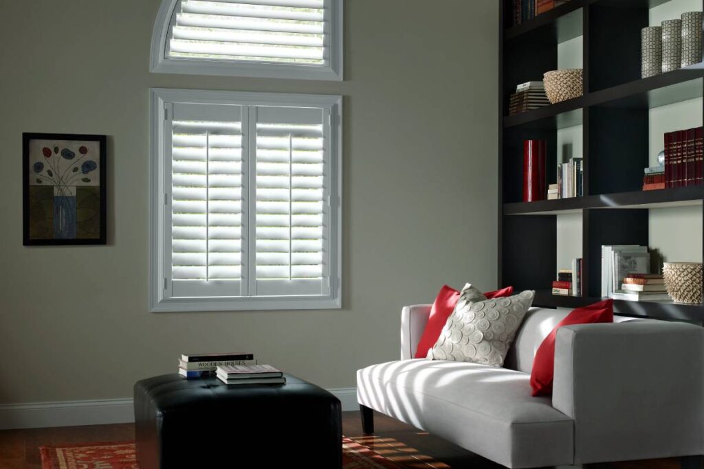 Hunter Douglas Palm Beach™ Polysatin™ Vinyl Shutters near Natick, Massachusetts (MA)