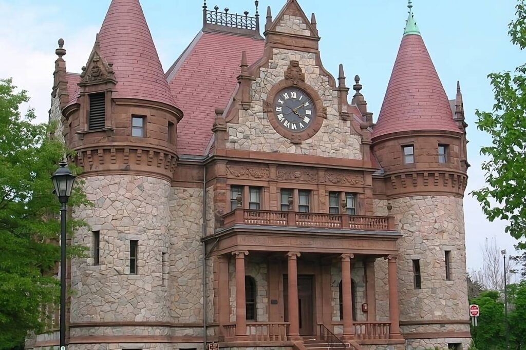 Wellesley Town Hall near Wellesley, Massachusetts (MA)